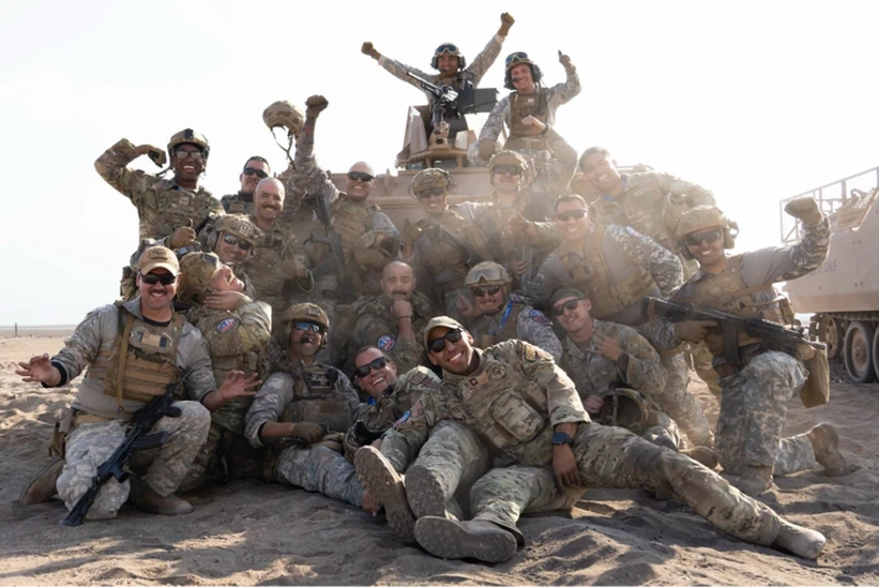 Infanter�a de Aviaci�n de la Fuerza A�rea de Chile (FACh) junto a los equipos de Security Forces de la Fuerza A�rea de Estados Unidos (USAF), Salitre 2026